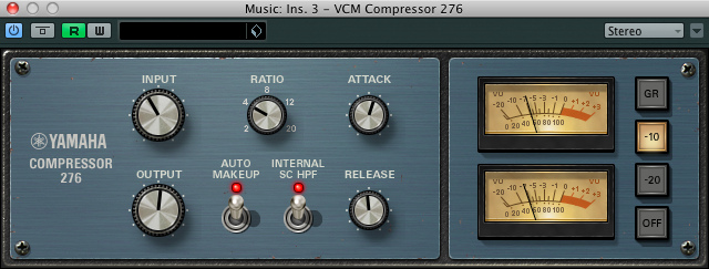Steinberg Yamaha Compressor 276